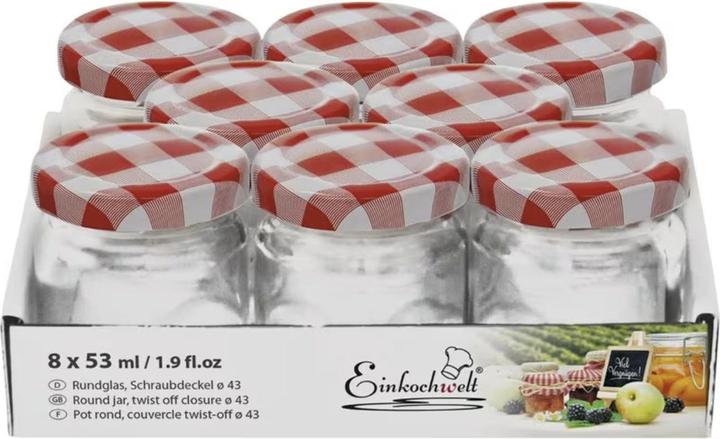 Einkochwelt Pots de conserve (8 pcs, 0.05 l)