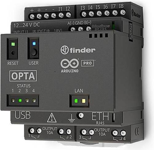 Immagine prodotto Finder Opta Advanced 8A.04.9.024.8320 Modulo di comunicazione PLC 12 V/DC, 24 V/DC