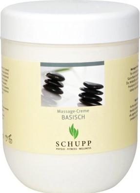 Schupp Massagecreme Basisch 1000 ml (Körpercreme, 1000 ml)