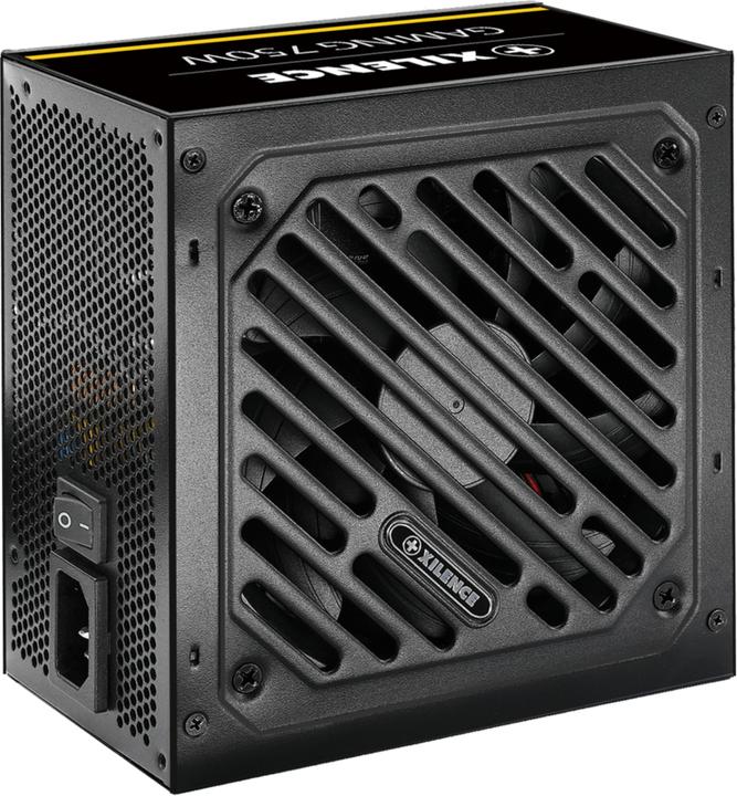 Actual product image Xilence XP750R12 750W PC power supply, Meet 80+ Gold, Gaming, ATX (750 W)