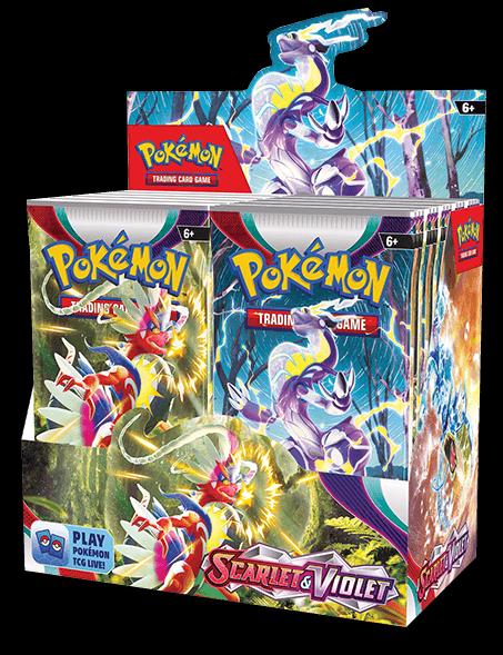 Actual product image Pokémon Scarlet & Violet (English, Booster Pack)