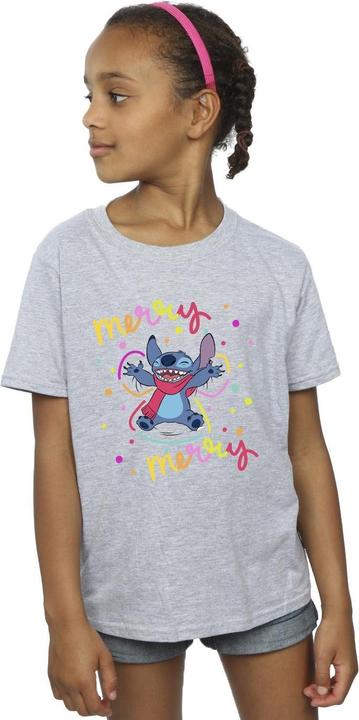 Immagine prodotto Disney Lilo & Stitch Merry Rainbow Maglietta Ragazze (104)