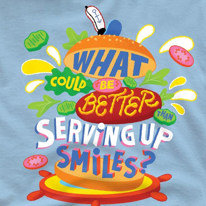 Image du produit Spongebob Squarepants - T-shirt SERVING UP SMILES - Homme (XL)