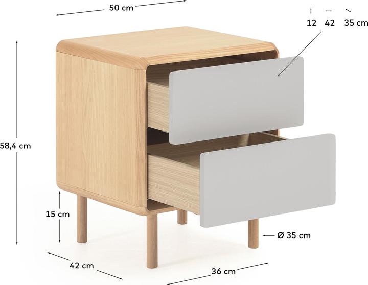 Produktbild Kave Home Anielle (45 x 50 cm)