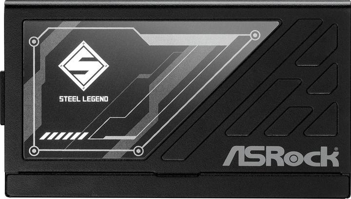 Actual product image AsRock Steel Legend power supply 650W 80+ Gold (650 W)