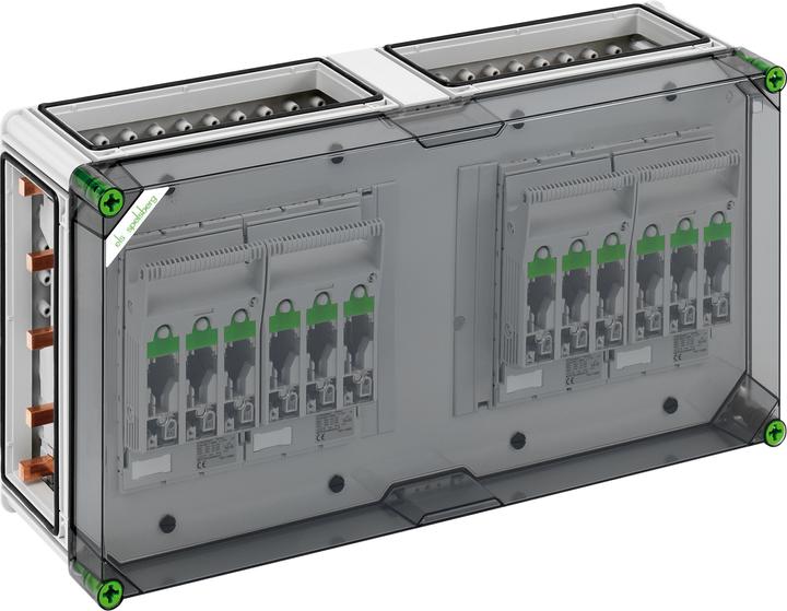 Image du produit Spelsberg SPE GST 4045 - 400 Coffret de séparation de charge à cavaliers NH 640x320x179mm (Boîtier)