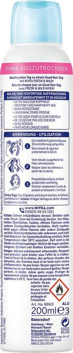 Produktbild NIVEA Fresh & Mild (200 ml, Trockenshampoo)