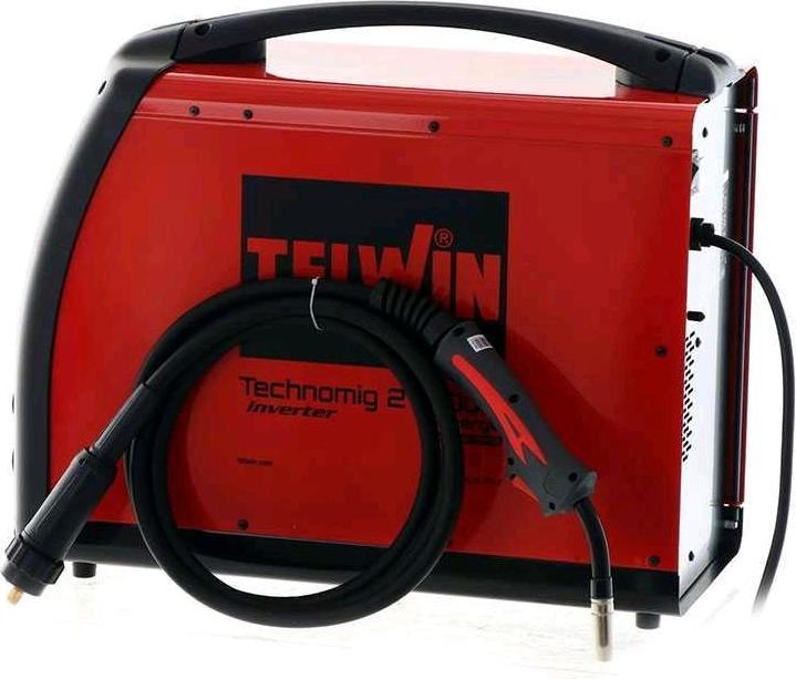Image du produit Telwin Technomig 215 Dual Synergic poste de soudage inverseur GASNO GASMIGMAGMMA et TIG