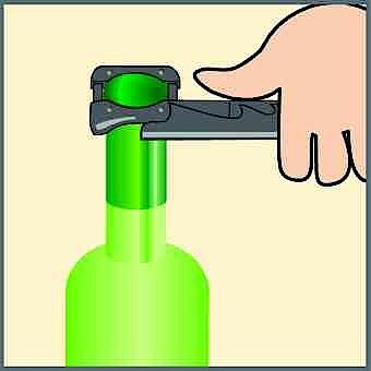Productafbeelding Fackelmann 49807 Kurkentrekker Sommelier Mes Veelkleurig (Kelnermes)