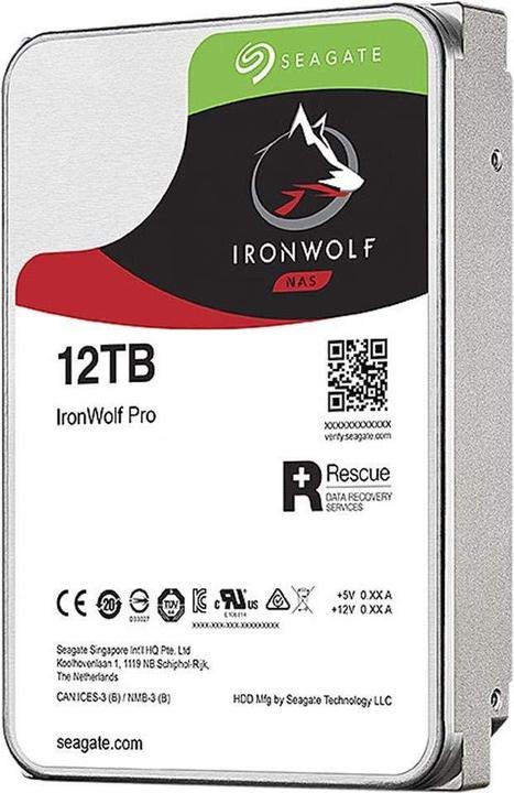 Actual product image Seagate IronWolf Pro (12 TB, 3.5", CMR)