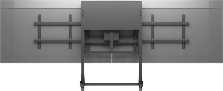 Actual product image Multibrackets MB Motorised Dual TV Stand, black/0440 (84", 160 kg)