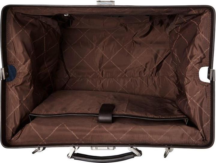 Immagine prodotto The Vegan Cow Chesterfield Marca Leren Weekendtas Bruin Corfu (41.90 l)