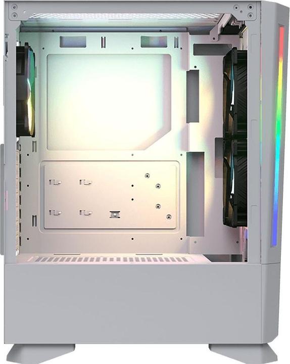 Actual product image Cougar Case MX430 Air RGB White, Midi Tower, PC, White, ATX, micro ATX, Mini-ITX, Gaming, HDD, Performance (ATX)