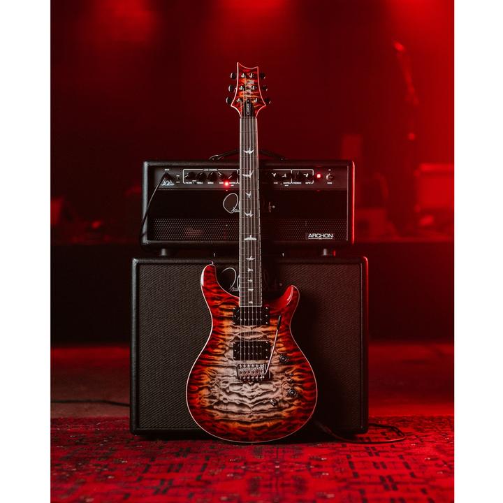 Actual product image PRS SE Custom 24-08 Quilt (Electric guitar, mahogany, Quilted maple, Maple)