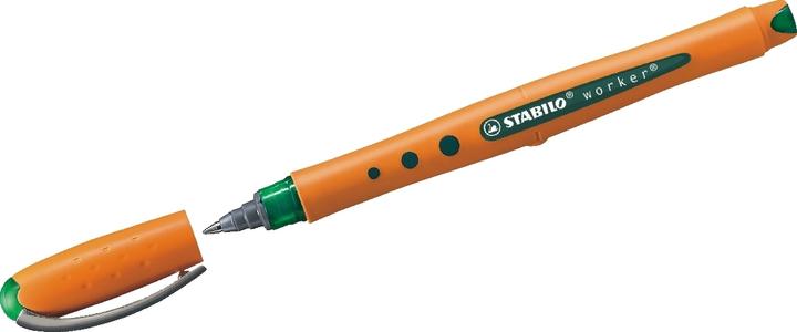 Actual product image STABILO worker+ rollerball (Green, 1 x)