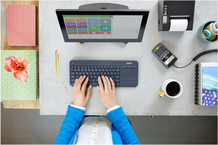 Produktbild Logitech K400 Plus (Eng. Int., Kabellos)