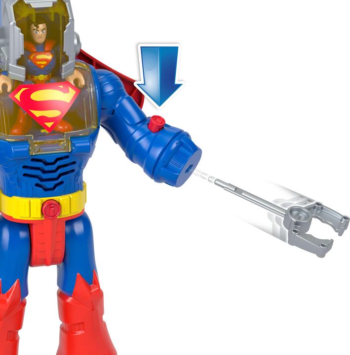 Actual product image Imaginext DC Super Friends Superman Insider in exo-suit
