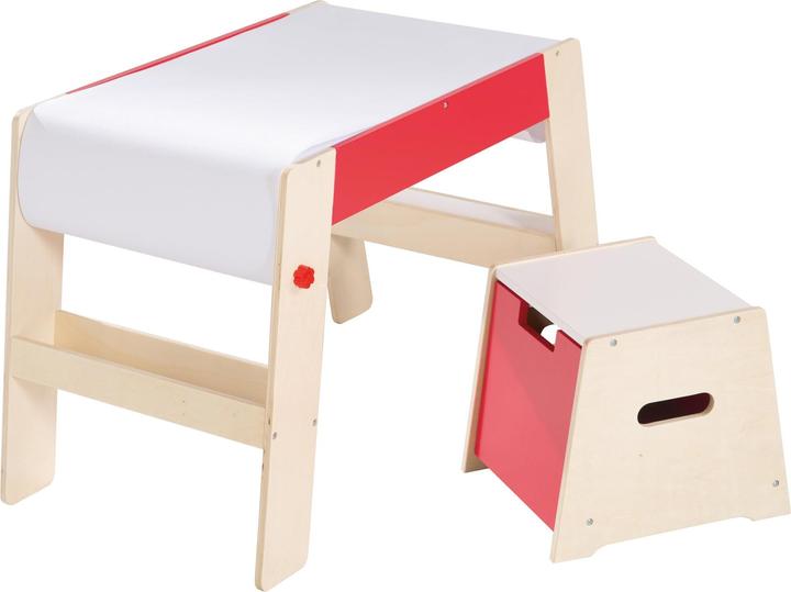 Roba Maltisch und Hocker mit Papierrolle (Kindertisch)