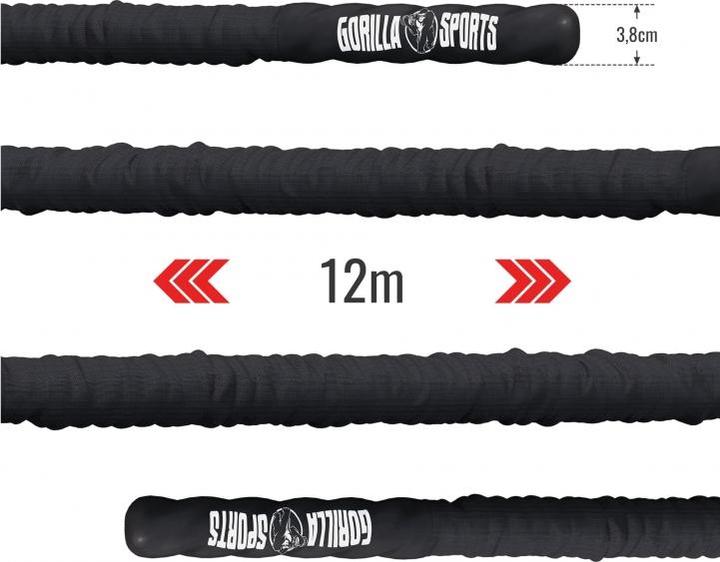 Produktbild Gorilla Sports Battle Rope in versch. Längen und Dicken