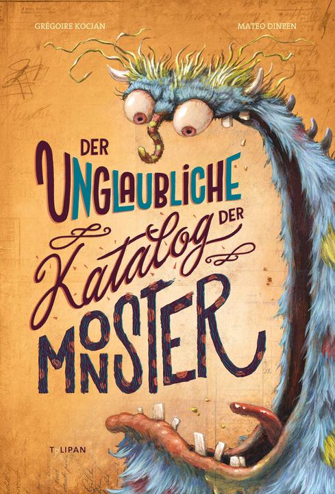 Productafbeelding Der unglaubliche Katalog der Monster (Duits, Grégoire Kocjan, 2022)