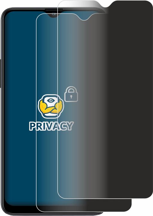 Produktbild BROTECT Sichtschutzfolie Anti-Spy Privacy Folie Blaulicht-Schutz (2 Stück, Samsung Galaxy A20s)