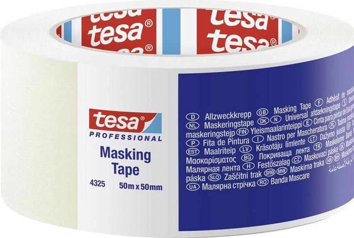Produktbild tesa tesakrepp® Abdeckband Standard 50m:50mm (50 mm)