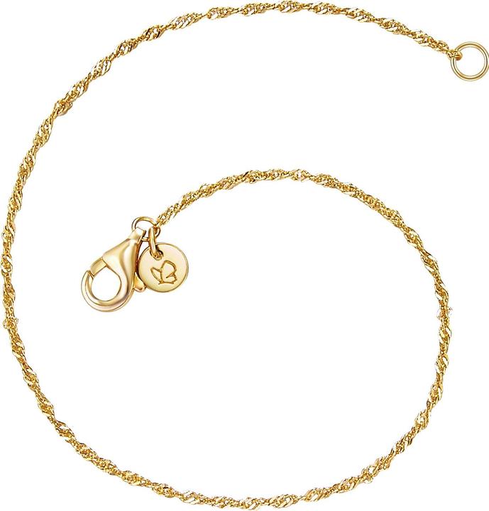 Produktbild Glanzstücke München Damen Sterling Silber gelbgold - 26721 (17 cm, Sterling Silber)