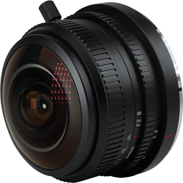 Produktbild 7artisans Festbrennweite 4mm F/2.8 Fisheye – Canon EF-M (Canon EF-M, APS-C / DX)