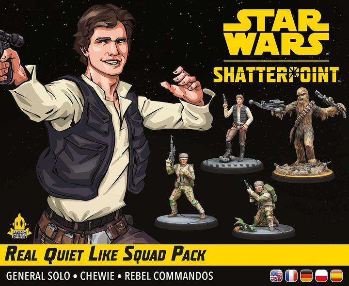 Actual product image Atomic Mass Games AMGD1027 - Star Wars: Shatterpoint - Real Quiet Like Squad Pack (German)