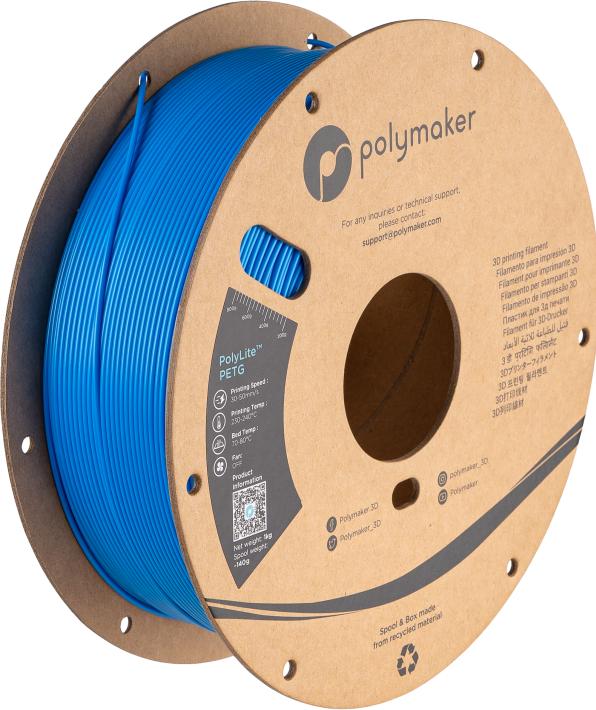 Image du produit Polymaker Filament PolySmooth 1612140 2. (PVB, 2.85 mm, 750 g, Bleu)