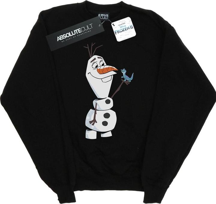 Actual product image Disney Boys Frozen 2 Olaf And Salamander Sweatshirt (152, 158)