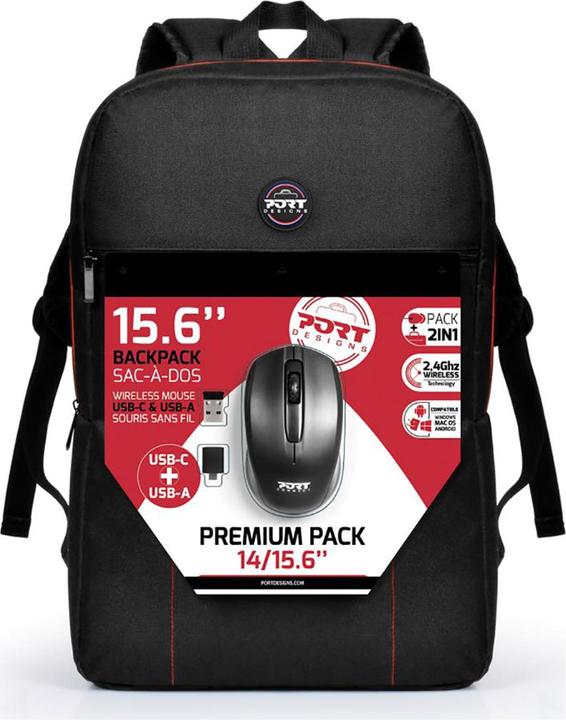 Port Designs 501901 Sac à dos pour ordinateur portable (15,6 pouces)