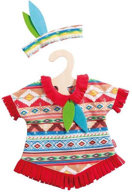 Produktbild Heless 2640 - Indianer-Set "Blaue Feder" Gr. 38 - 45 cm