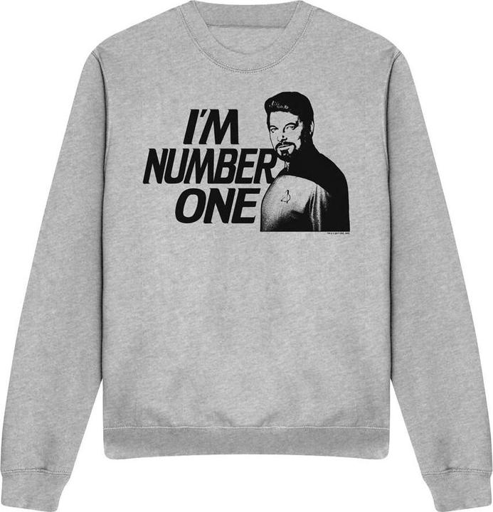 Actual product image Unisex Adult I'm Number One Sweatshirt (XXL)