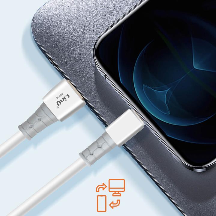 Produktbild LinQ IP7710 Lightning Kabel (1.20 m, USB 3.2 Gen 1)