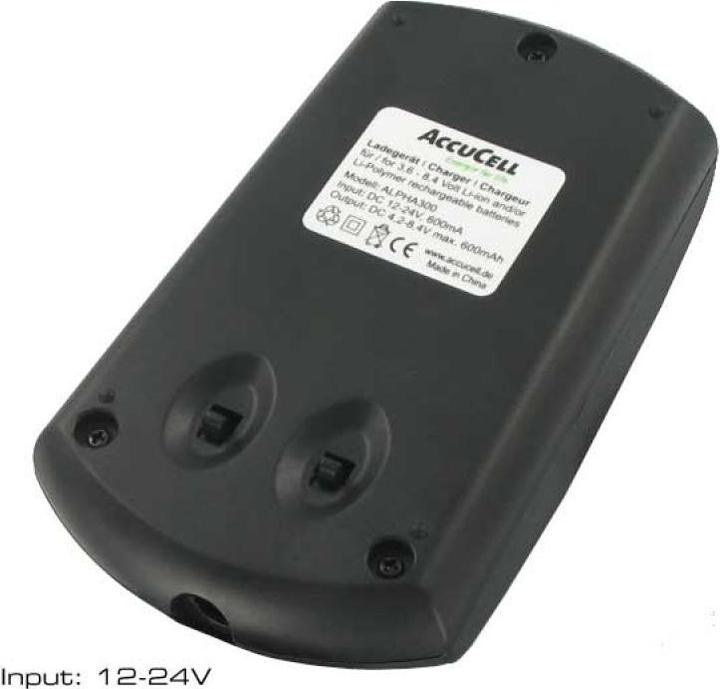 Actual product image AccuCell Charger JVC BN-VF707, BN-VF714, BN-VF733 (Charger)