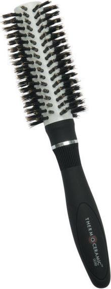 Actual product image Denman Round Brush Natural Bristles 25 mm