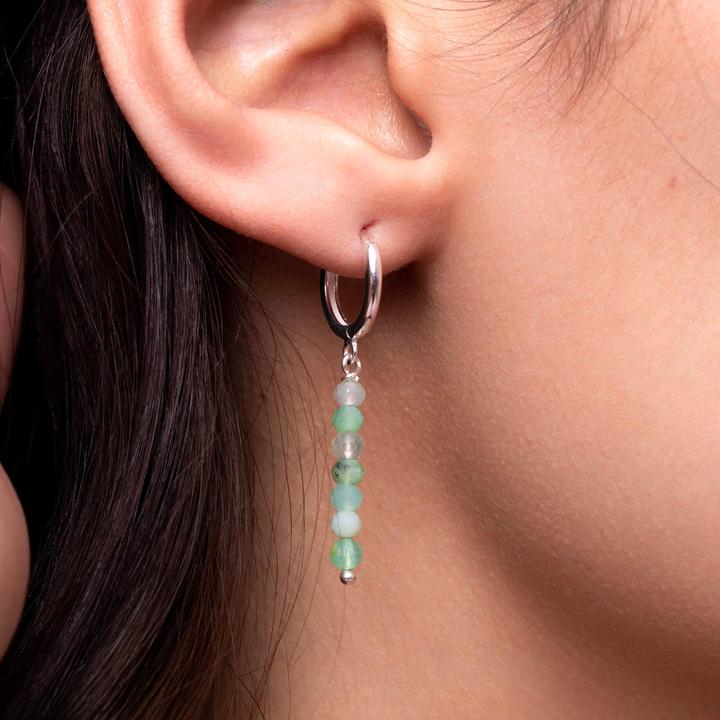 Actual product image Balibay Malea (925 Sterling silver, Gemstone, Chrysoprase)