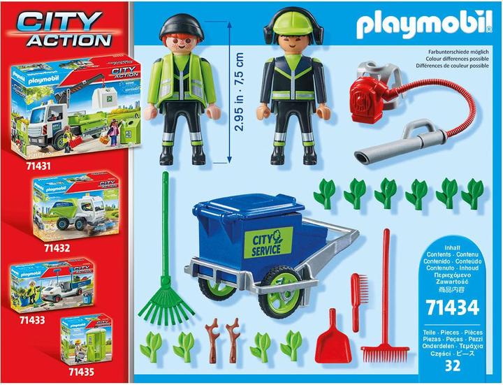 Image du produit Playmobil Stadtreinigung mit E-Fahrzeug (71434, Playmobil City Action)