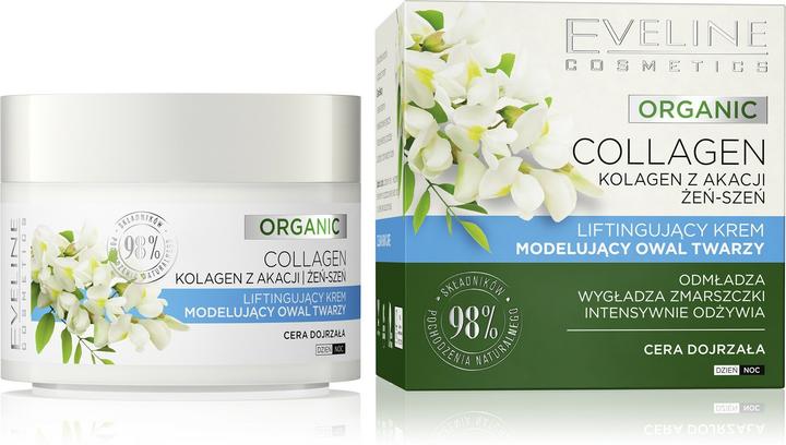 Eveline Organic Collagen Lifting Cream For Day And Night 50ml (50 ml, Tagescreme)