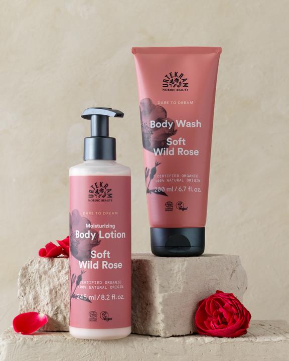 Produktbild Urtekram Soft Wild Rose (Körperpflegeset)