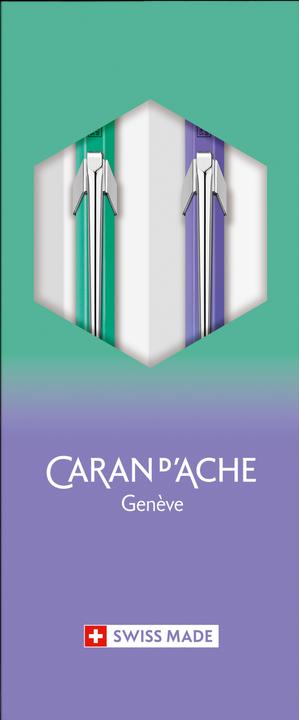 Actual product image Caran d'Ache 849 Set Borealis Sonderedition (Violet, Green, 2 x)