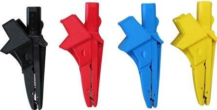 Actual product image Elma Instruments Crocodile clip1000V/20A4 mm, insulated.