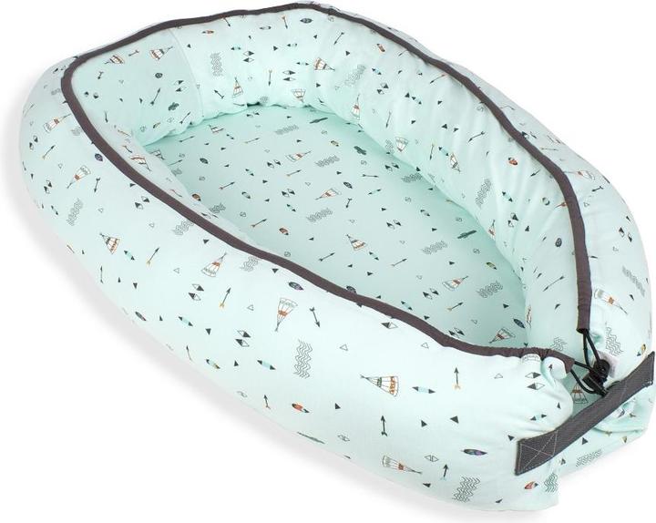 Image du produit Interbaby COUSSIN NID - 86X50 - TISSU JERSEY - VERT