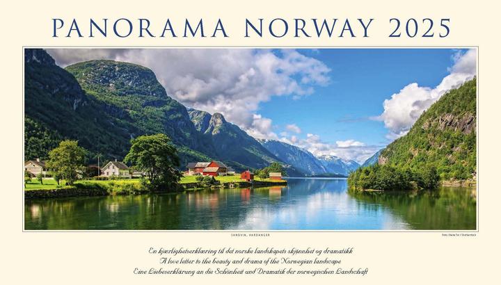 Produktbild Panorama Norwegen 2025 Wandkalender (Norwegisch, Englisch, Deutsch)