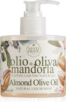 Nesti Dante ALMOND & OLIVE OIL - washbasin & bath bottle with pump NATURAL LIQUID SOAP 300 ML (Flüssigseife, 300 ml)