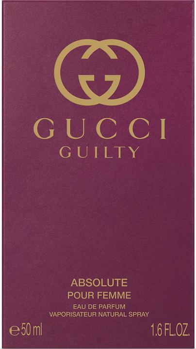 Actual product image Gucci Guilty Absolute (Eau de parfum, 50 ml)