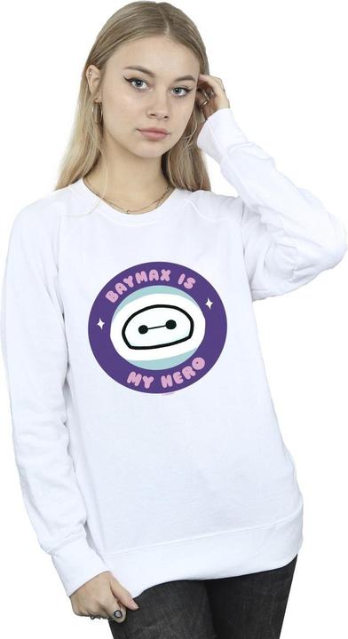 Immagine prodotto Disney Big Hero 6 Baymax My Hero Pocket Felpa Donna (L)
