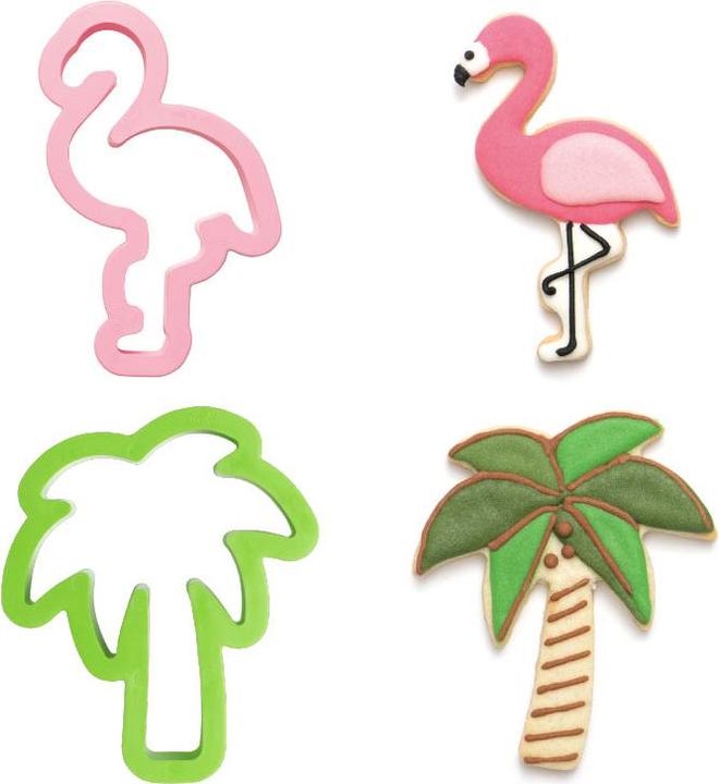Decora Flamingo und Palme