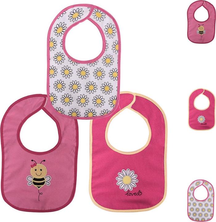 Actual product image Baby Care Baby Bib Set of 3 (12 months)
